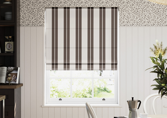 The British Stripe Co. Edward, Highlands No.1 - Twist&Fit Roman Blind - Image 3